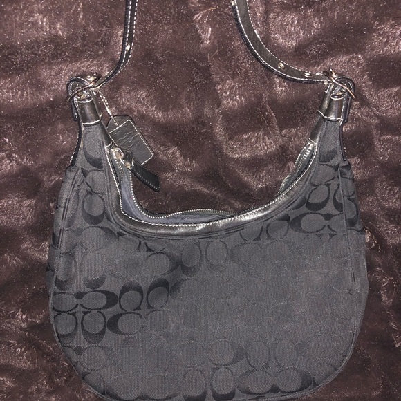 COACH MATERIAL SHOULDER BAG - Picture 2 of 8